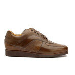 Aydin Leather Sneakers // Chocolate Brown (US: 10)