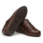 Rubio Leather Sneakers // Dark Brown (US: 10)