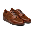 Siero Leather Sneakers // Chestnut (US: 7)