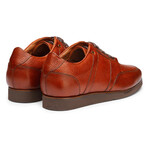 Reina Leather Sneakers // Chestnut (US: 10)