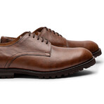 Camden Leather Derby Shoes // Dark Brown (US: 11)