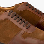 Sirius Leather Sneakers // Cognac (US: 8)