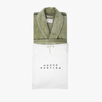 Velour Bathrobe // Laurel Green (Small/Medium)