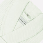 Waffle Knit Bathrobe // Sage Green (Small/Medium)