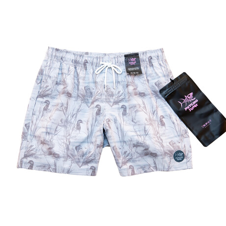 Ducks Pool Shorts // Oyster Mushroom (S)