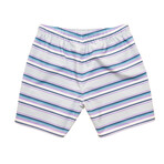 Boardwalk Stripes Pool Shorts // Oyster Mushroom (2XL)