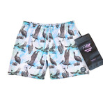 Pelicans Pool Shorts // Oyster Mushroom (M)