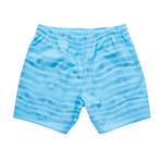 Watercolor Tide Pool Shorts // Blue Radiance (M)