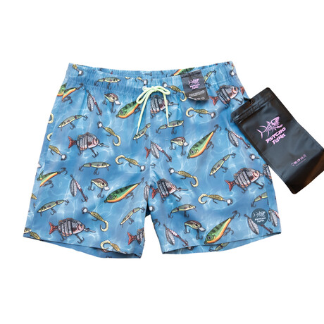 Lures Pool Shorts // Vallarta Blue (S)