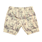 Ducks Pool Shorts // Yellow Cream (L)