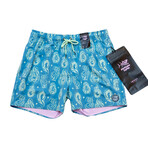 Warrior Hooks Pool Shorts // Vallarta Blue (S)