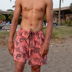 Tribal Fish Pool Shorts // Peach Echo (S)
