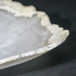 Genuine Polished White Onyx Plate