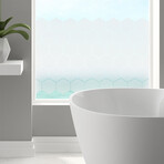 Hexagon Blackout For Glass And Shower Door // 50 Stickers