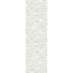 Tiger Skin Pattern Shower Door Sticker (47"H x 14"W)