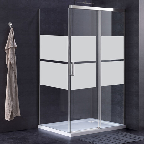 Full Strip Shower Door Sticker (22"H x 39"W)