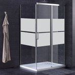 Full Strip Shower Door Sticker (22"H x 39"W)