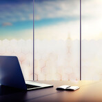 Hexagon Blackout For Glass And Shower Door // 50 Stickers