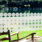 Round Blackout Stickers For Glass And Shower Door // 50 Stickers