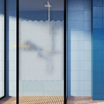 Hexagon Blackout For Glass And Shower Door // 50 Stickers