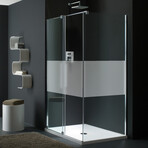 Shower Door Wall Decal United Band (47"H x 14"W)