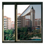 Black Opaque Window Film Sticker (24"H x 79"W)