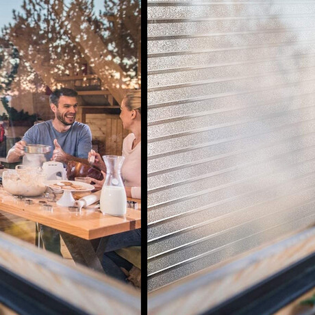 Electrostatic Lines For Windows // Frosted White