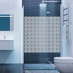 Square Blackout For Glass And Shower Door // 50 Stickers