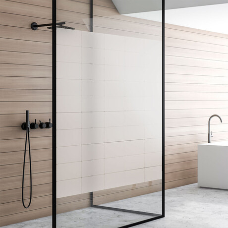 Rectangular Blackout For Glass and Shower Door // 25 Stickers