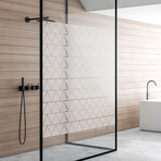 Blackout Triangles For Window And Shower Door // 100 Stickers