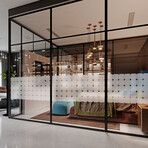 Square Blackout For Glass And Shower Door // 50 Stickers