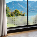 Square Blackout For Glass And Shower Door // 50 Stickers