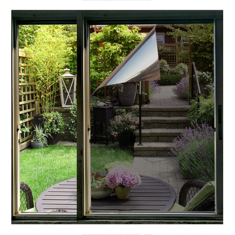 Black Opaque Window Film Sticker (24"H x 79"W)