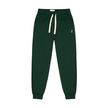 Recycled Yarn Rib Cuff Jogger // Khaki Green (S)