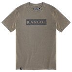 Sueded Short Sleeve Tee + Tonal Kangol Print // Morel (XL)