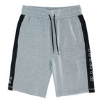 Tennis Shorts // Gray + Black (M)
