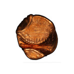 1969-S Lincoln Memorial Cent // Dramatic Quadruple Strike Mint Error // PCGS Certified MS64RD // Wood Display Box