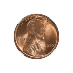 1930 Lincoln Wheat Cent // NGC Certified MS67RD // Deluxe Collector's Pouch