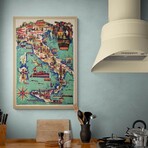 Vini d’Italia // Italienischel Wein (26"H x 17.75"W)