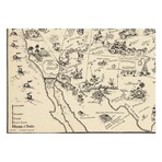 Bootlegger's Map of the United States (15.5"H x 24"W)