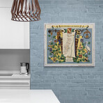 Les Vignobles de France // Vins d'Alsace (19.75"H x 24"W)