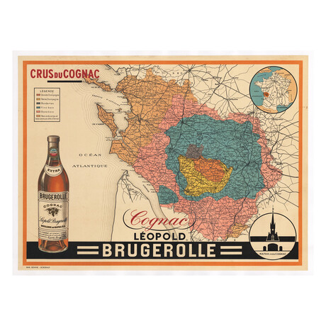 Crus du Cognac (17"H x 23"W (Original Size))