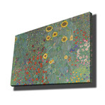 Country Garden With Sunflowers (27.5"H x 39.4"W x 1.1"D)