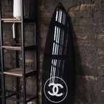 Chanel Surfboard (Small // 48"L x 12"W x 1"H)