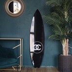 Chanel Surfboard (Small // 48"L x 12"W x 1"H)