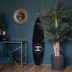 Chanel Surfboard (Small // 48"L x 12"W x 1"H)