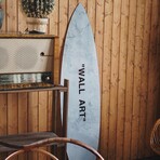 Wall Art Surfboard (Small // 48"L x 12"W x 1"H)