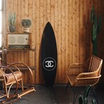 Chanel Surfboard (Small // 48"L x 12"W x 1"H)