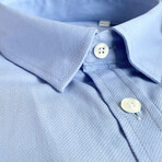 Lisbon Slim Fit Shirt // Blue (Small)