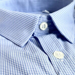 Mykonos Slim Fit Shirt // Blue (Small)